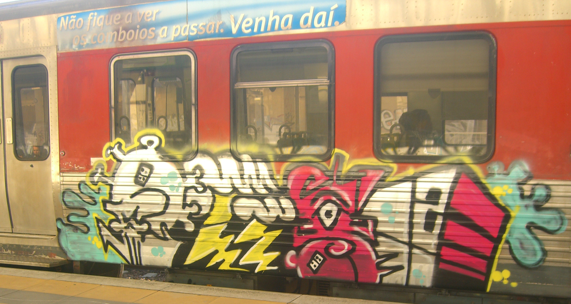 Graffiti_-_European_train