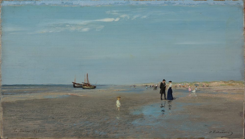 Ла-Панн. Пляж. 1895