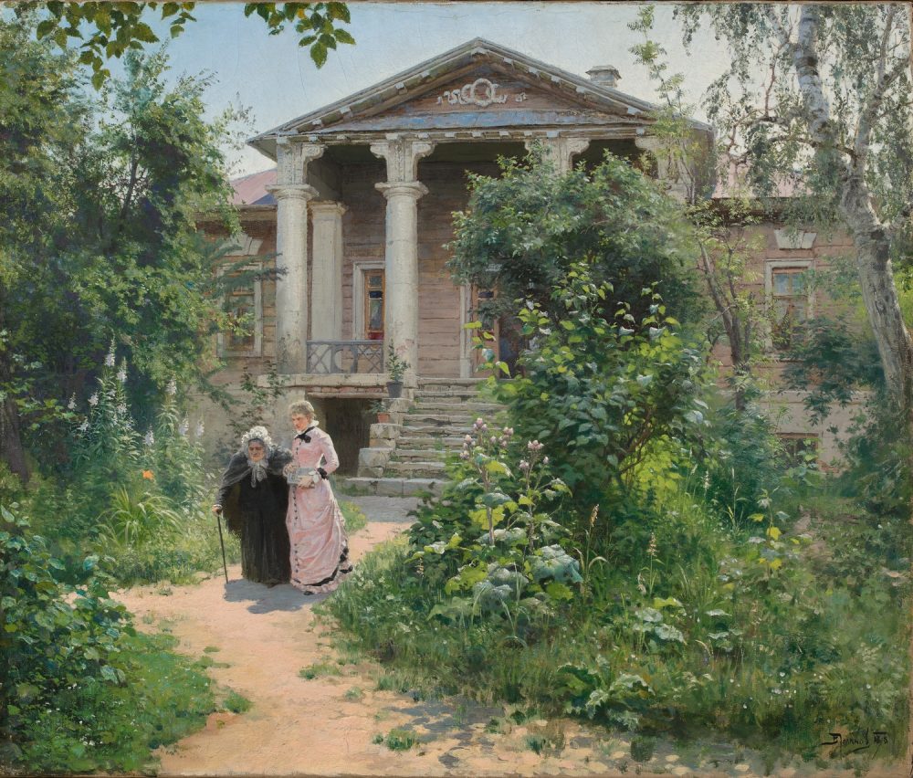 В.Д.Поленов,Бабушкин сад. 1878
