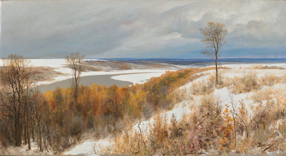В.Д. Поленов, Ранний снег. 1891