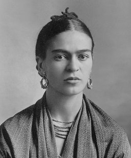 Frida Kahlo.*gelatin silver print.*Oct. 16 / 1932