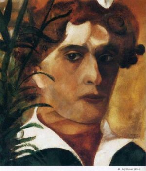 Marc Chagall (автопортрет), 1914 